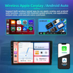 ⁦Écran de voiture Android de 10,1 pouces compatible Apple CarPlay Android Auto – شاشة ذكية للسيارة⁩ - الصورة ⁦5⁩