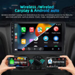 ⁦Écran de voiture Android de 10,1 pouces compatible Apple CarPlay Android Auto – شاشة ذكية للسيارة⁩ - الصورة ⁦6⁩