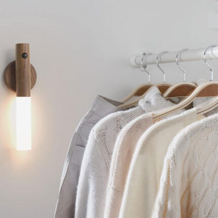 Lampe Murale Sans Fil Rechargeable Magnétique avec Détecteur de Mouvement