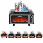 ⁦Diffuseur d’huiles essentielles et humidificateur à flamme⁩ - الصورة ⁦3⁩