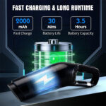 ⁦Aspirateur de voiture sans fil 10000PA Rechargeable – مكنسة كهربائية لاسلكية⁩ - الصورة ⁦2⁩