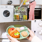 ⁦Lot de 6 accessoires d’alimentation en silicone pour bébé – طقم تغذية للأطفال⁩ - الصورة ⁦5⁩