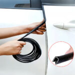 ⁦Bande Protection pour Bord Portière de Voiture en Caoutchouc 5m – شريط حماية أبواب السيارة⁩ - الصورة ⁦3⁩