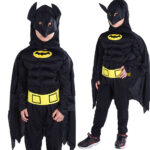 ⁦Tenue de Deguisement Batman Black Pour Enfants⁩ - الصورة ⁦5⁩