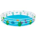 ⁦Piscine Gonflable Ronde Transparente Pour Enfants 183 x 33cm Bestway #51005⁩ - الصورة ⁦8⁩