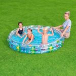 ⁦Piscine Gonflable Ronde Transparente Pour Enfants 183 x 33cm Bestway #51005⁩ - الصورة ⁦6⁩