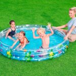 ⁦Piscine Gonflable Ronde Transparente Pour Enfants 183 x 33cm Bestway #51005⁩ - الصورة ⁦5⁩