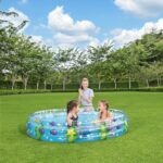 ⁦Piscine Gonflable Ronde Transparente Pour Enfants 183 x 33cm Bestway #51005⁩ - الصورة ⁦4⁩