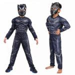 Tenue de Deguisement Black Panter Pour Enfants