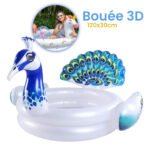 Bouée de piscine Design Paon 3D pour Enfants – حوض سباحة على شكل طائر