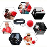 ⁦Balle de Boxe Reflex pour améliorer la coordination œil-main 3Pcs⁩ - الصورة ⁦5⁩