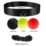 ⁦Balle de Boxe Reflex pour améliorer la coordination œil-main 3Pcs⁩ - الصورة ⁦6⁩