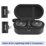 ⁦Microphone Cravate Sans Fil BOYA Omic-U IPhone Type C – ميكروفون بويا أصلي⁩ - الصورة ⁦3⁩