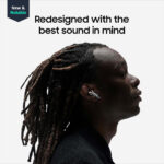 ⁦Écouteurs Bluetooth sans fil Samsung Galaxy Buds 3 contrôle tactile – سماعات بلوتوث لاسلكية⁩ - الصورة ⁦5⁩