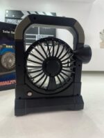 ⁦Ventilateur portable rechargeable avec lampe torche JL-9522 – مروحة محمولة مع مصباح⁩ - الصورة ⁦9⁩