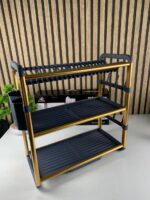 ⁦Egouttoir à Vaisselle en Aluminium de Haute Qualité 3 étages SX-841 – منظم أواني الغسيل⁩ - الصورة ⁦10⁩
