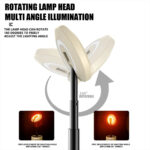 ⁦Lampe de camping design en nid d’abeille avec 3 couleurs variable rechargeable⁩ - الصورة ⁦3⁩
