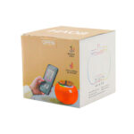 ⁦Haut Parleur Bleutooth Rechargeable form Citrouille Batterie 1200mAh⁩ - الصورة ⁦2⁩
