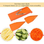 ⁦Trancheuse Mandoline Multifonctionnelle – آلة تقطيع الخضر متعددة الوظائف⁩ - الصورة ⁦4⁩