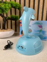⁦Haut-Parleur Bluetooth Dauphin avec Lampe d’Ambiance LED RGB et Chargeur Sans Fil 15W⁩ - الصورة ⁦9⁩