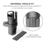 ⁦Porte-Gobelet Voiture Extensible 2-en-1 avec Base Rotative à 360° – حامل أكواب مزدوج قابل للتوسيع⁩ - الصورة ⁦5⁩