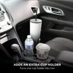 ⁦Porte-Gobelet Voiture Extensible 2-en-1 avec Base Rotative à 360° – حامل أكواب مزدوج قابل للتوسيع⁩ - الصورة ⁦7⁩