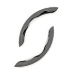 ⁦Couvre Volant Universel en Simili Cuir 2Pcs⁩ - الصورة ⁦3⁩