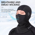 ⁦Pack Moto Hiver Cagoule Professionnel + Gants Pro Biker respirants avec protections antidérapantes⁩ - الصورة ⁦9⁩