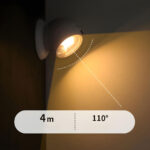 ⁦Lampe COB à détecteur de mouvement portable à 360 °⁩ - الصورة ⁦7⁩
