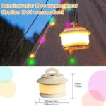 ⁦Guirlande Lumineuse Extérieure Rechargeable 20M - مصابيح سلسلة قابلة لإعادة الشحن⁩ - الصورة ⁦3⁩