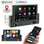 Autoradio à écran tactile avec Apple CarPlayer Android Auto et GPS Intégré – جهاز راديو للسيارة