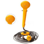 ⁦Douche Extérieure Portable Pour Camping et Voiture DC 12 V⁩ - الصورة ⁦4⁩