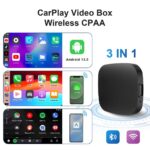 ⁦Box CarPlay Sans Fil Android 13 pour Voiture Stockage 32GB + 2GB RAM – جهاز ميديا بنظام أندرويد 13⁩ - الصورة ⁦4⁩