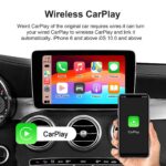 ⁦Box CarPlay Sans Fil Android 13 pour Voiture Stockage 32GB + 2GB RAM – جهاز ميديا بنظام أندرويد 13⁩ - الصورة ⁦2⁩