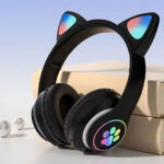 ⁦Casque Bluetooth Sans Fil Oreilles de Chat XY-231⁩ - الصورة ⁦4⁩