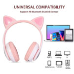 ⁦Casque Bluetooth Sans Fil Oreilles de Chat XY-231⁩ - الصورة ⁦5⁩