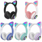 ⁦Casque Bluetooth Sans Fil Oreilles de Chat XY-231⁩ - الصورة ⁦6⁩