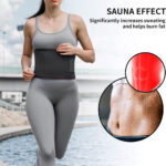⁦Ceinture de sudation pour Homme et Femme avec Poche Extérieure – حزام تنحيف⁩ - الصورة ⁦5⁩