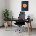 ⁦Chaise de Bureau Ergonomique avec base pivotante hauteur réglable – كرسي مكتب مريح وجودة عالية⁩ - الصورة ⁦3⁩