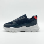 ⁦Chaussure streetwear casual confortable semelle absorbante au chocs - BLEU NUIT⁩ - الصورة ⁦3⁩
