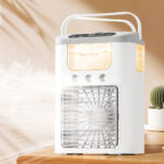 Climatiseur Portable et Refroidisseur d’air brumisateur – مبرد محمول ومعطر جو 2في1