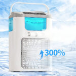 ⁦Climatiseur Portable et Refroidisseur d’air brumisateur – مبرد محمول ومعطر جو 2في1⁩ - الصورة ⁦5⁩