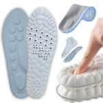 Semelles Intérieures Orthopédique en Latex Super Doux 4D Cloud Technology