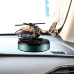 ⁦Diffuseur d’aromathérapie Solaire Décoration Style Avion Camouflage – موزع العطر في السيارة⁩ - الصورة ⁦5⁩