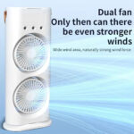 ⁦Refroidisseur Portable à Double Ventilateur – جهاز تبريد محمول⁩ - الصورة ⁦2⁩