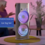 ⁦Refroidisseur Portable à Double Ventilateur – جهاز تبريد محمول⁩ - الصورة ⁦5⁩