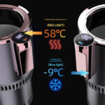 ⁦Chauffe-gobelet et refroidisseur de Tasse 2en1 pour Voiture – جهاز تسخين وتبريد المشروبات⁩ - الصورة ⁦2⁩