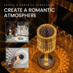 ⁦Lampe Cristal LED avec Haut-Parleur Bluetooth – مكبر صوت ومصباح كريستالي⁩ - الصورة ⁦4⁩
