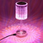 ⁦Lampe Cristal LED avec Haut-Parleur Bluetooth – مكبر صوت ومصباح كريستالي⁩ - الصورة ⁦3⁩
