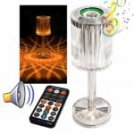 Lampe Cristal LED avec Haut-Parleur Bluetooth – مكبر صوت ومصباح كريستالي